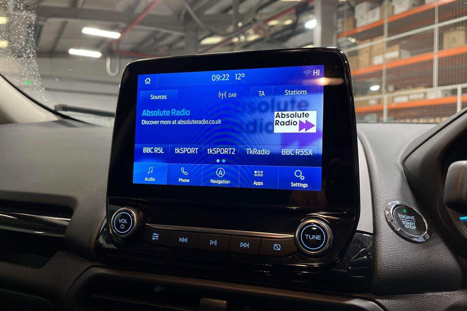 Sep 2022 Ford EcoSport 1.0 EcoBoost 125 ST-Line 5dr