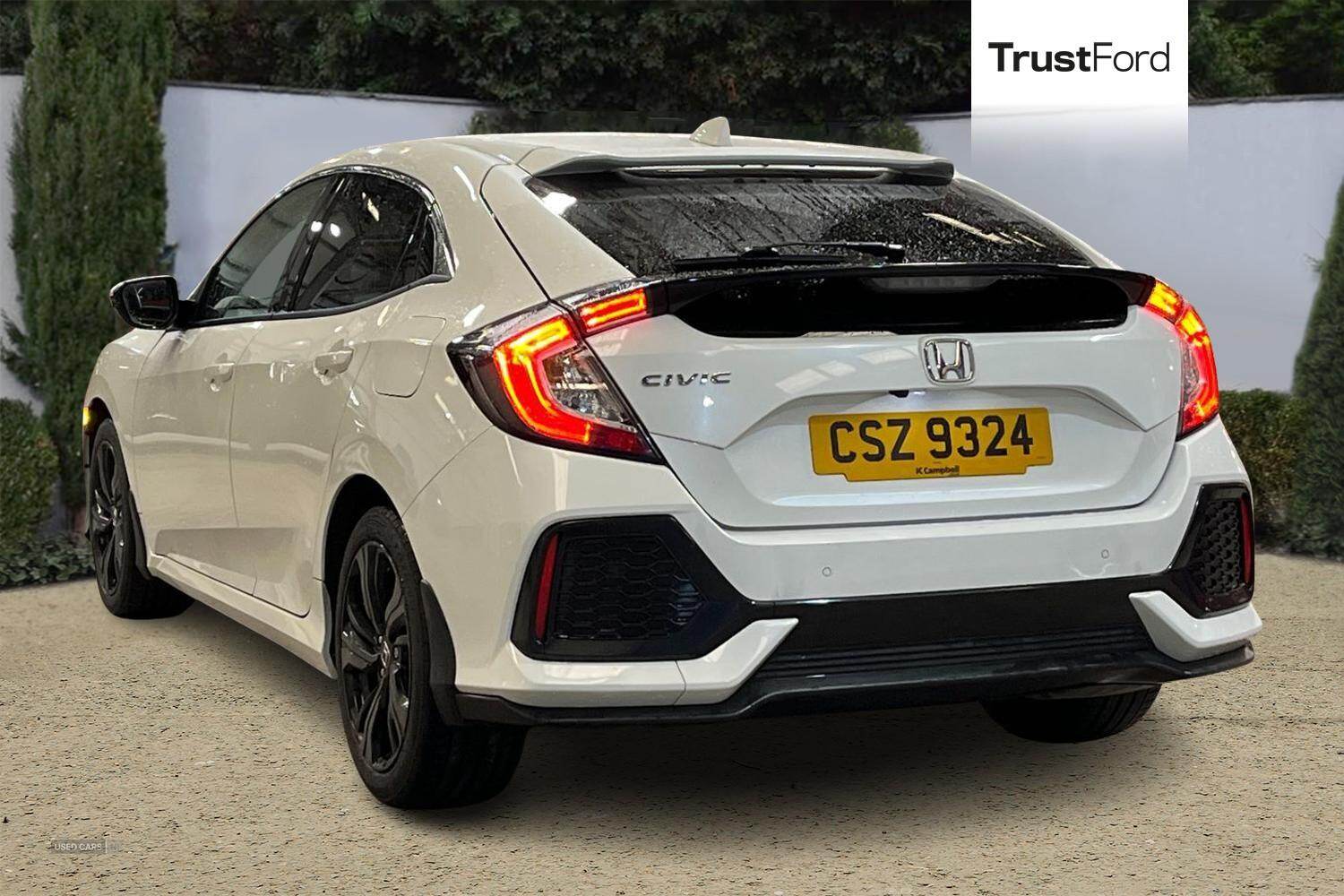 Aug 2019 Honda Civic 1.0 VTEC Turbo 126 SR 5dr