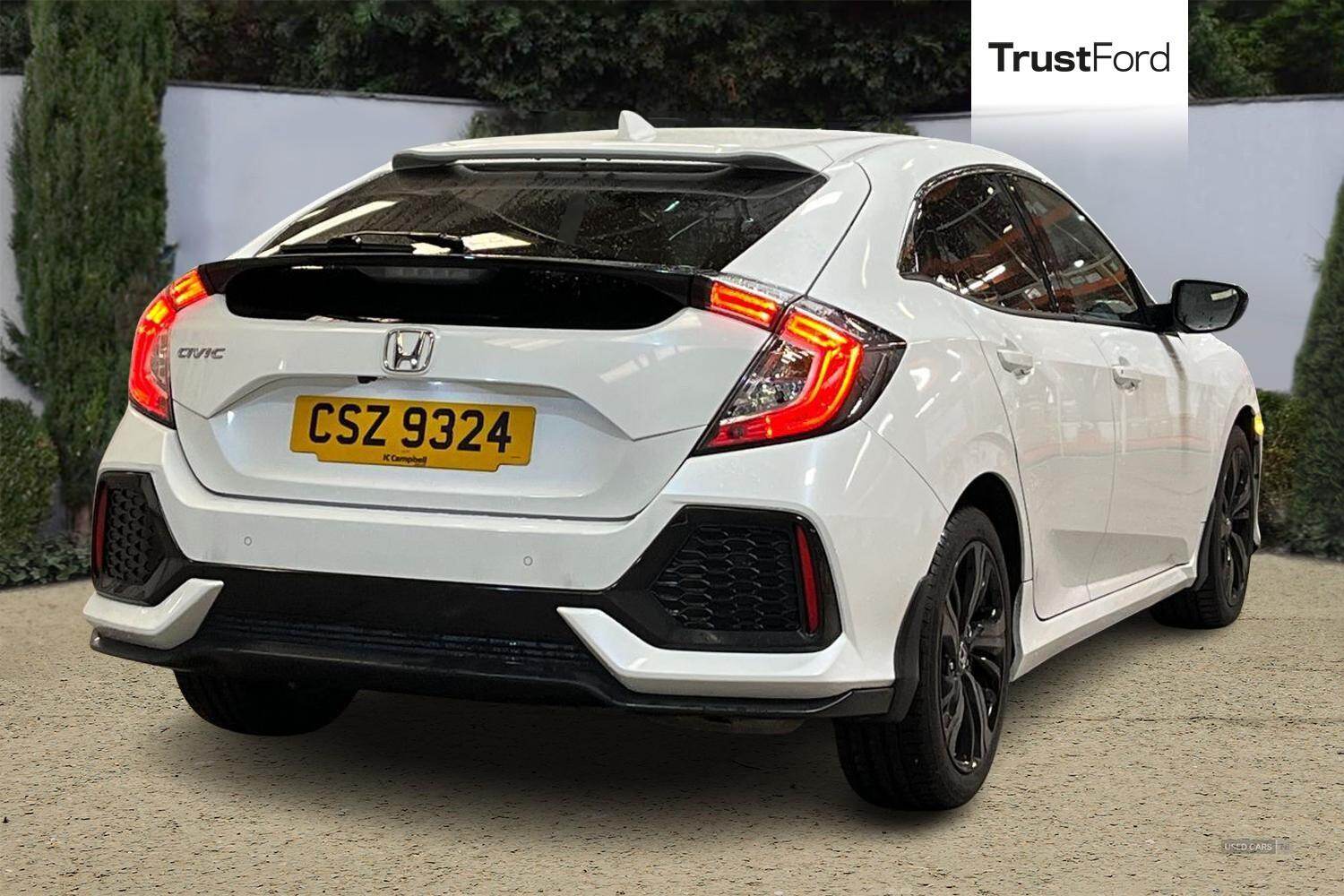 Aug 2019 Honda Civic 1.0 VTEC Turbo 126 SR 5dr
