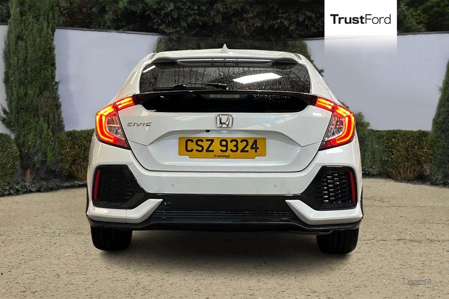 Aug 2019 Honda Civic 1.0 VTEC Turbo 126 SR 5dr
