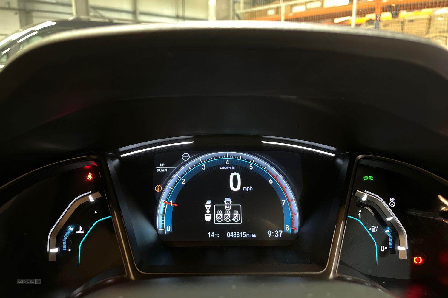 Aug 2019 Honda Civic 1.0 VTEC Turbo 126 SR 5dr