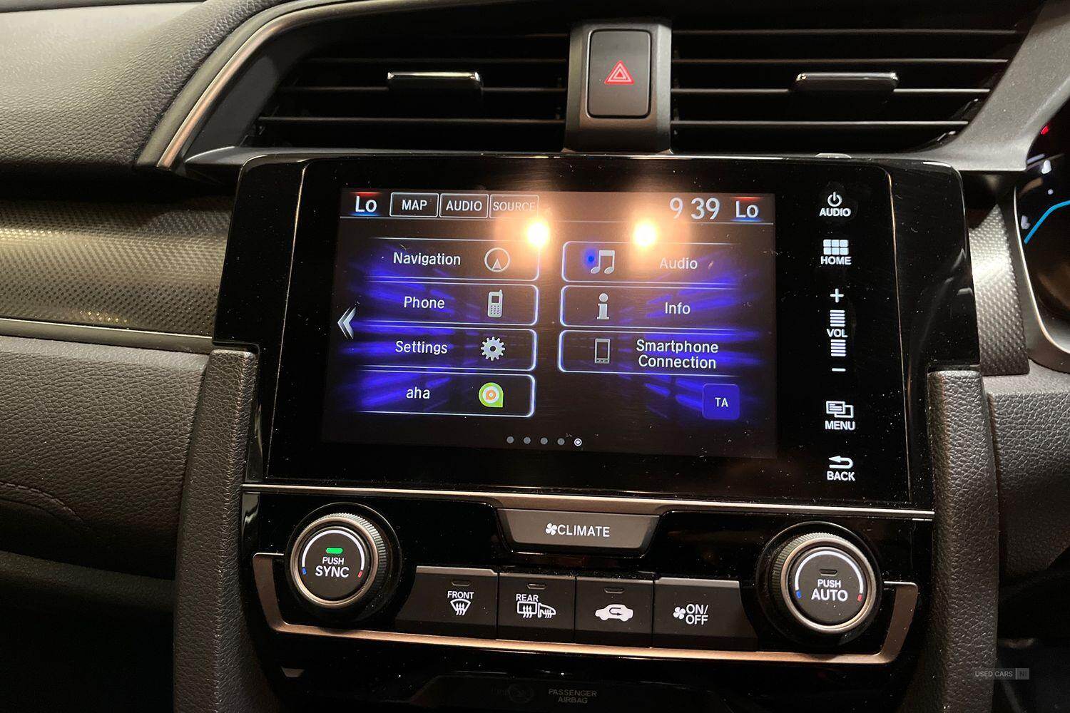 Aug 2019 Honda Civic 1.0 VTEC Turbo 126 SR 5dr