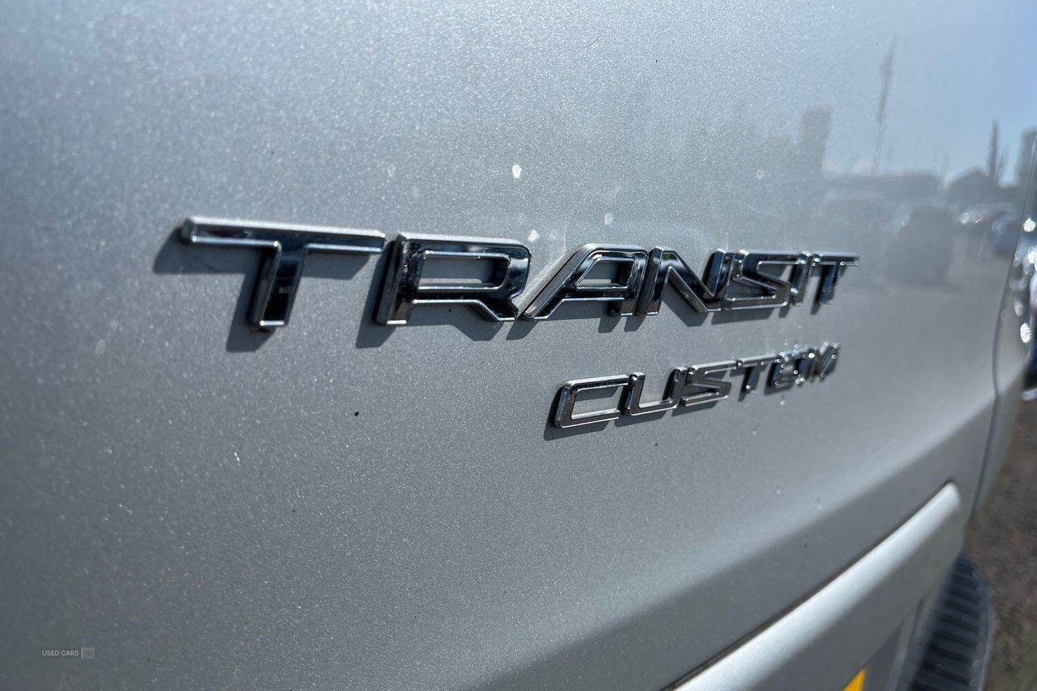 Oct 2021 Ford Transit Custom 2.0 EcoBlue 130ps Low Roof D/Cab Trail Van