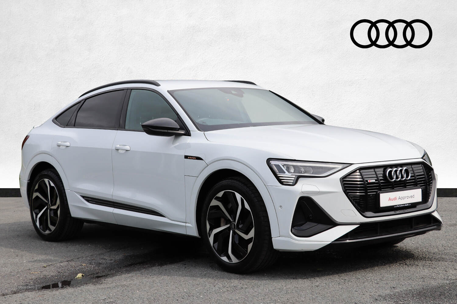 Jan 2022 Audi E-Tron 300kW 55 Quattro 95kWh Black Edition 5dr Auto