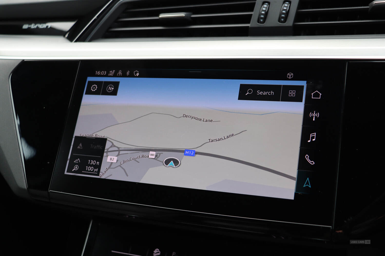Jan 2022 Audi E-Tron 300kW 55 Quattro 95kWh Black Edition 5dr Auto