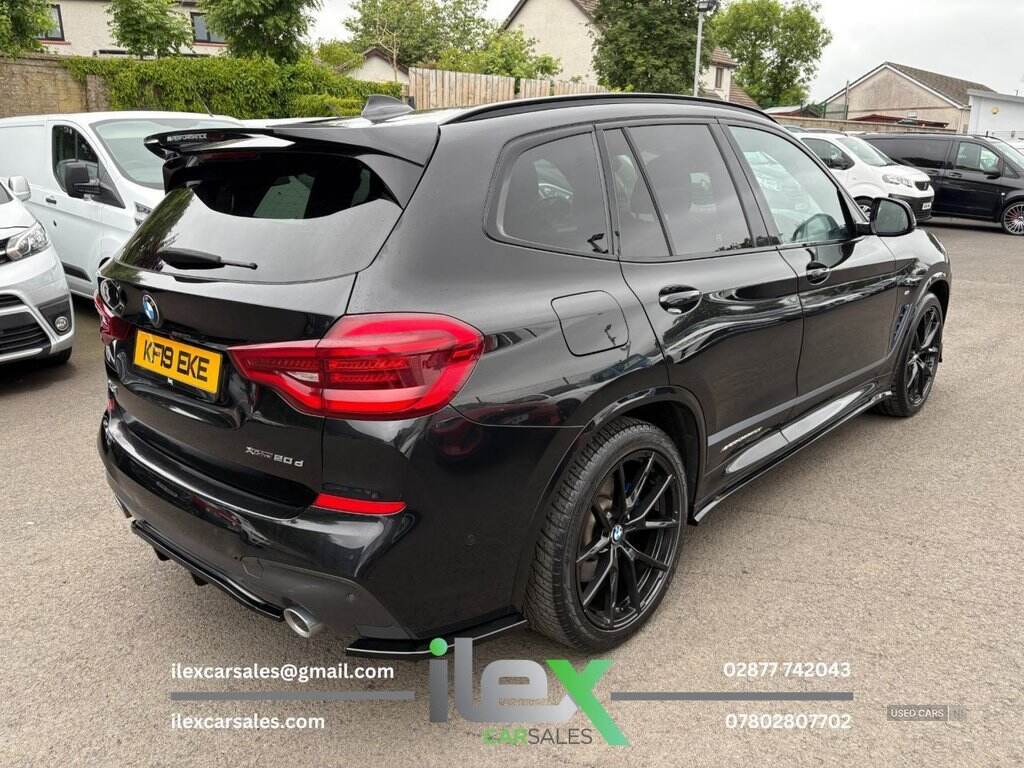 Jun 2019 BMW X3 xDrive20d M Sport 5dr Step Auto