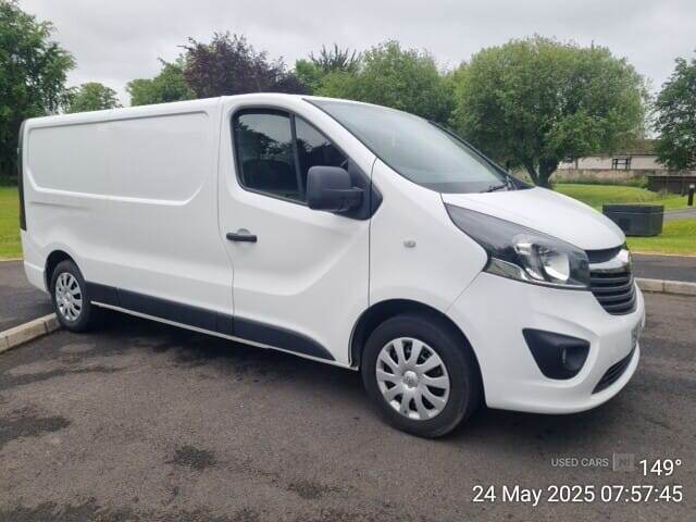 Jun 2018 Vauxhall Vivaro 2900 1.6CDTI 120PS Sportive H1 Van