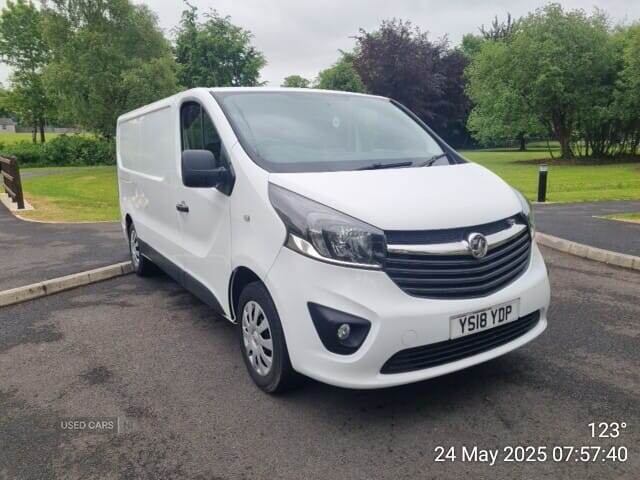 Jun 2018 Vauxhall Vivaro 2900 1.6CDTI 120PS Sportive H1 Van