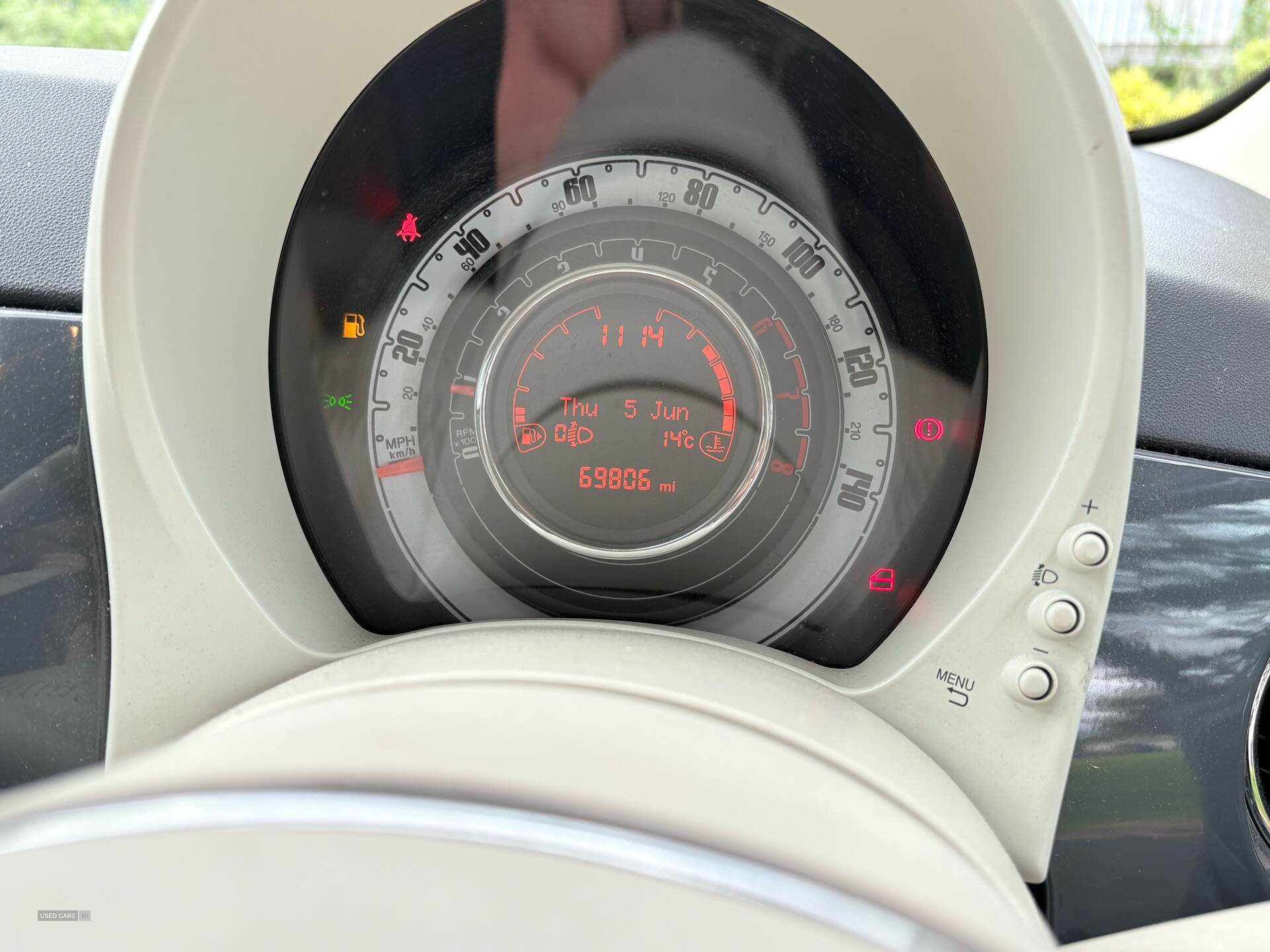 Nov 2015 Fiat 500 1.2 Lounge 3dr