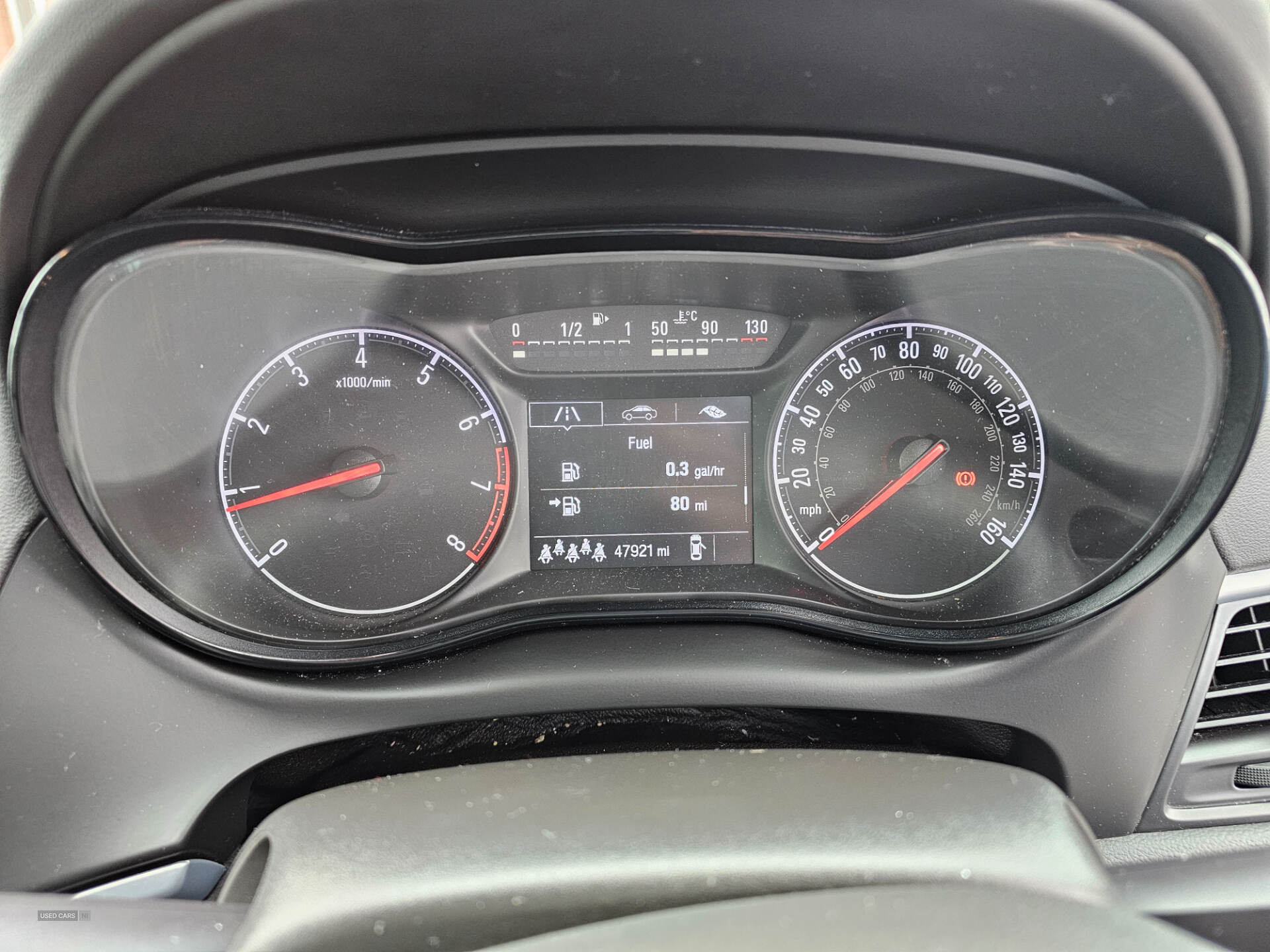 Jan 2018 Vauxhall Zafira Tourer 1.4T SRi Nav 5dr