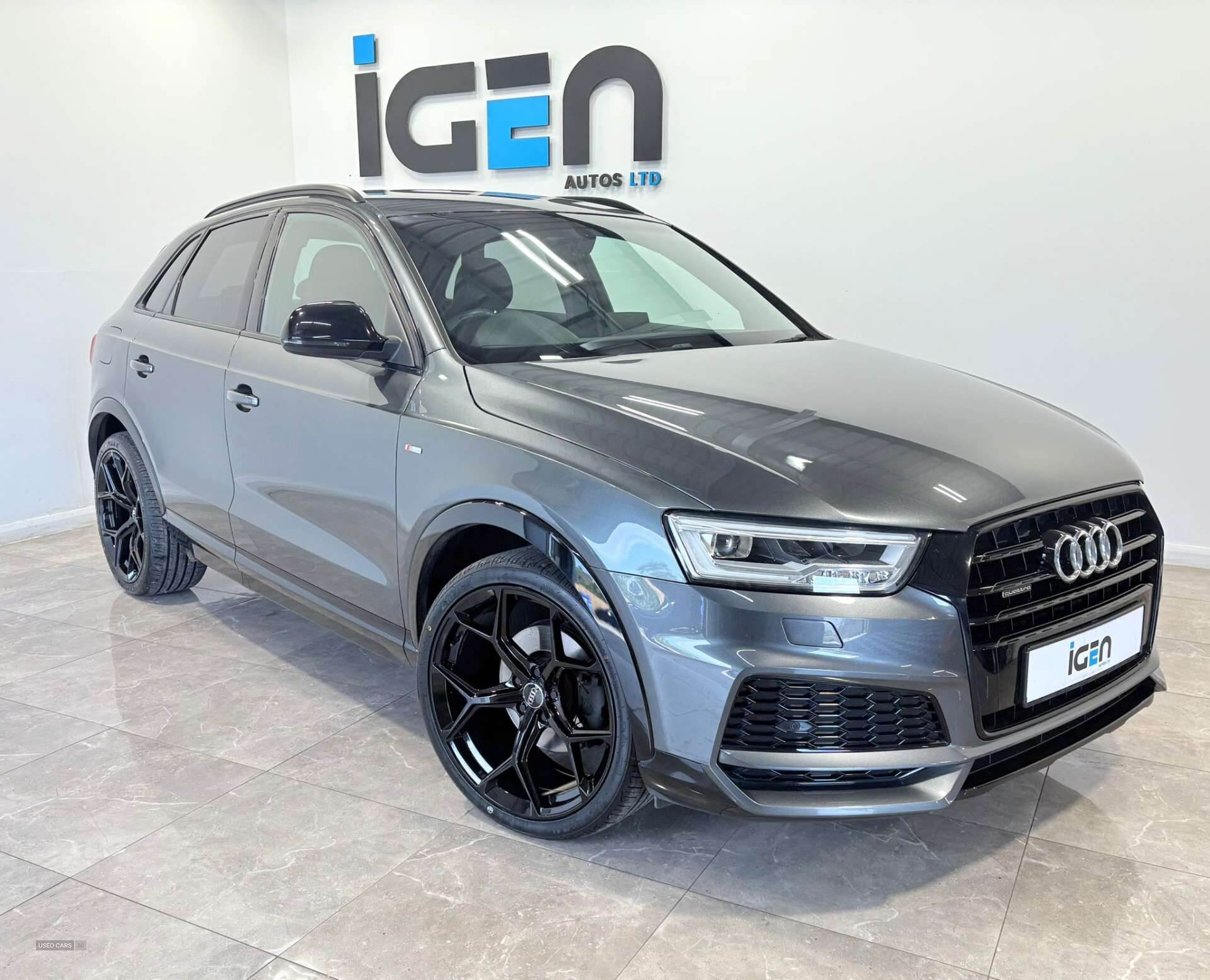 Sep 2017 Audi Q3 2.0 TDI Quattro Black Edition 5dr