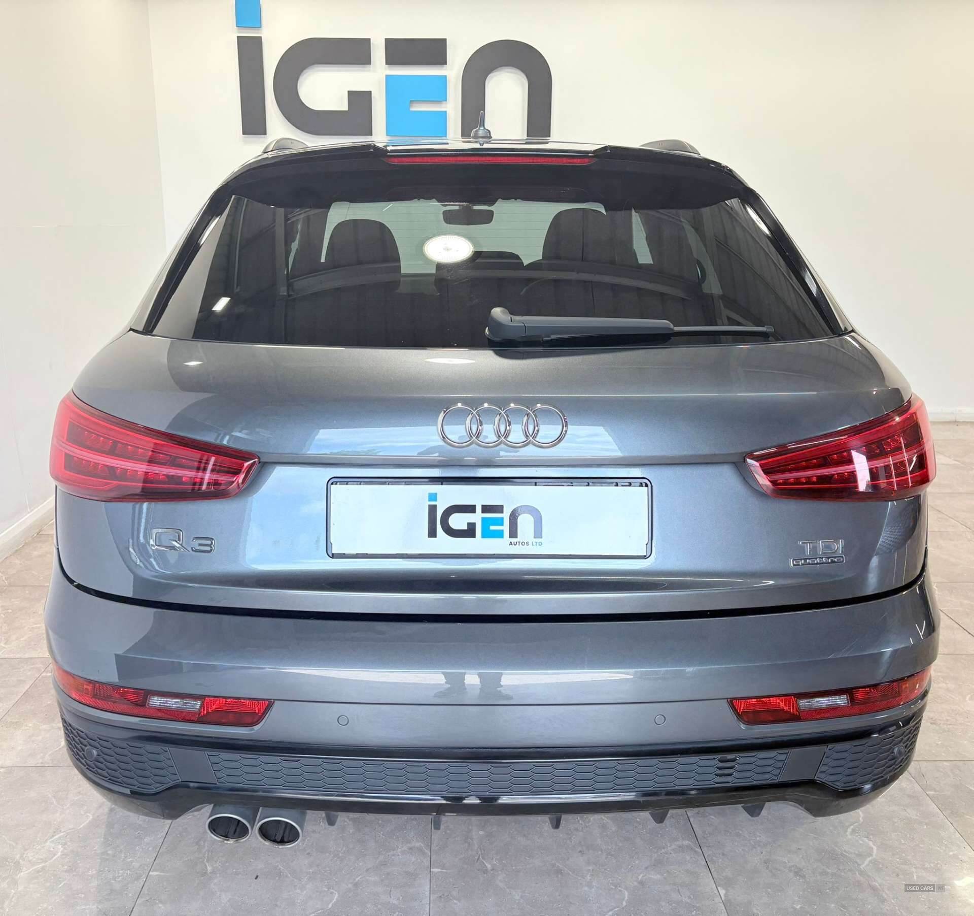 Sep 2017 Audi Q3 2.0 TDI Quattro Black Edition 5dr
