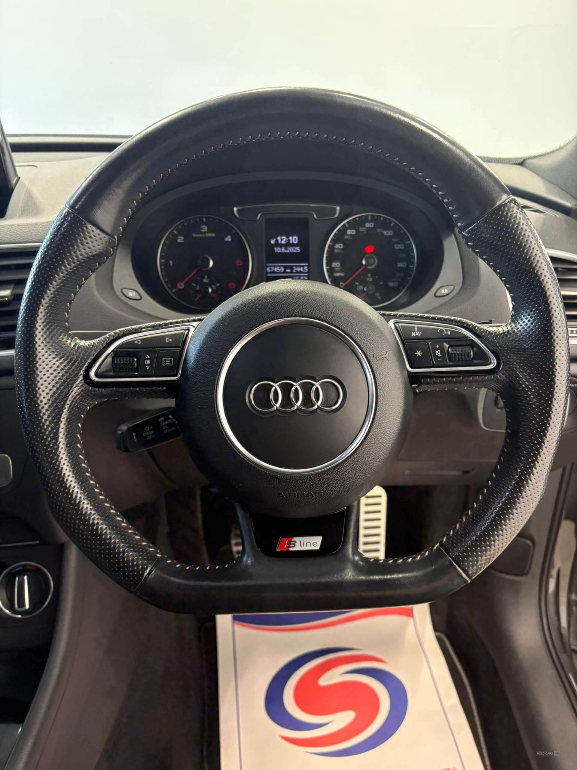 Sep 2017 Audi Q3 2.0 TDI Quattro Black Edition 5dr