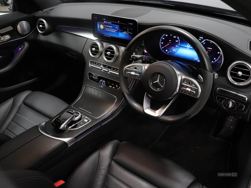 Aug 2021 Mercedes-Benz C Class C220d AMG Line Premium Plus 5dr 9G-Tronic