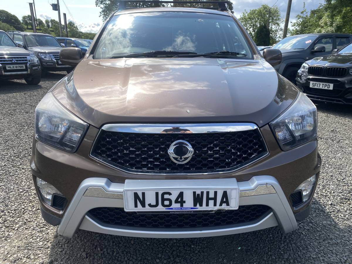 Jan 2015 SsangYong Korando Sports Pick Up EX 5dr 4WD