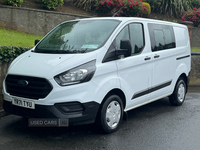 Ford Transit Custom 2.0 EcoBlue 105ps Low Roof D/Cab Leader Van in Down