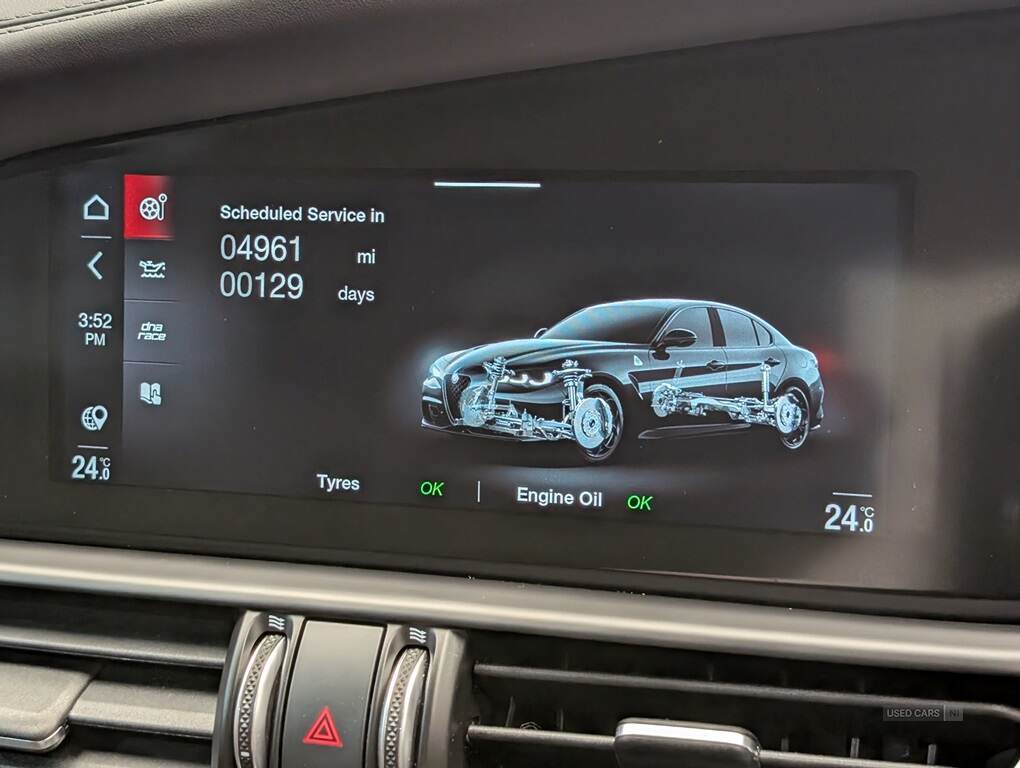 Jun 2024 Alfa Romeo Giulia 2.9 V6 BiTurbo Quadrifoglio 4dr Auto