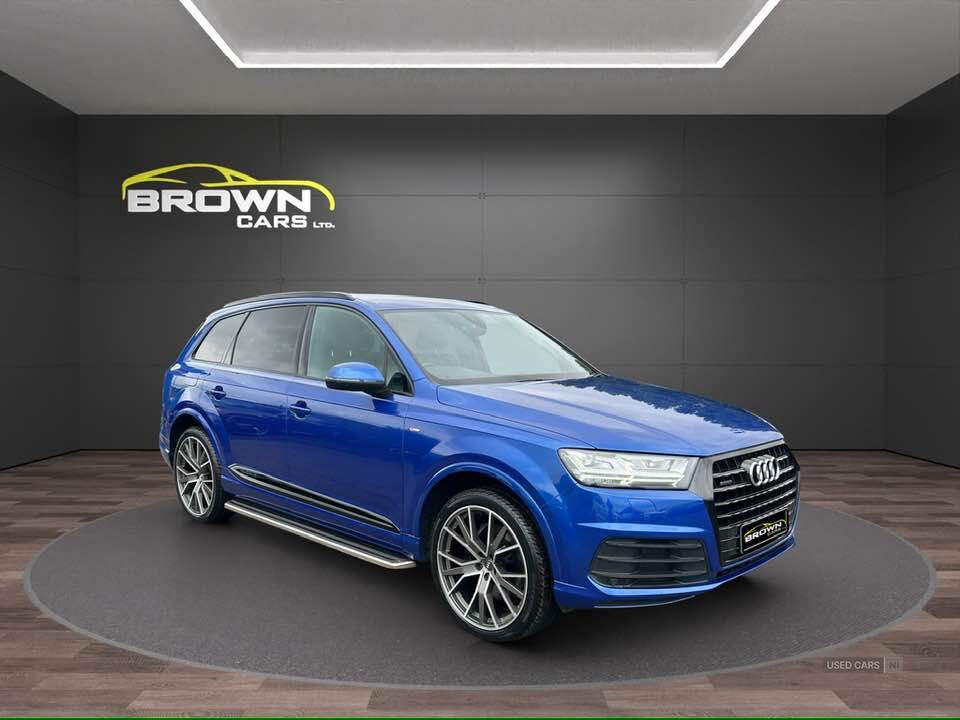 Aug 2016 Audi Q7 3.0 TDI 218 Quattro S Line 5dr Tip Auto