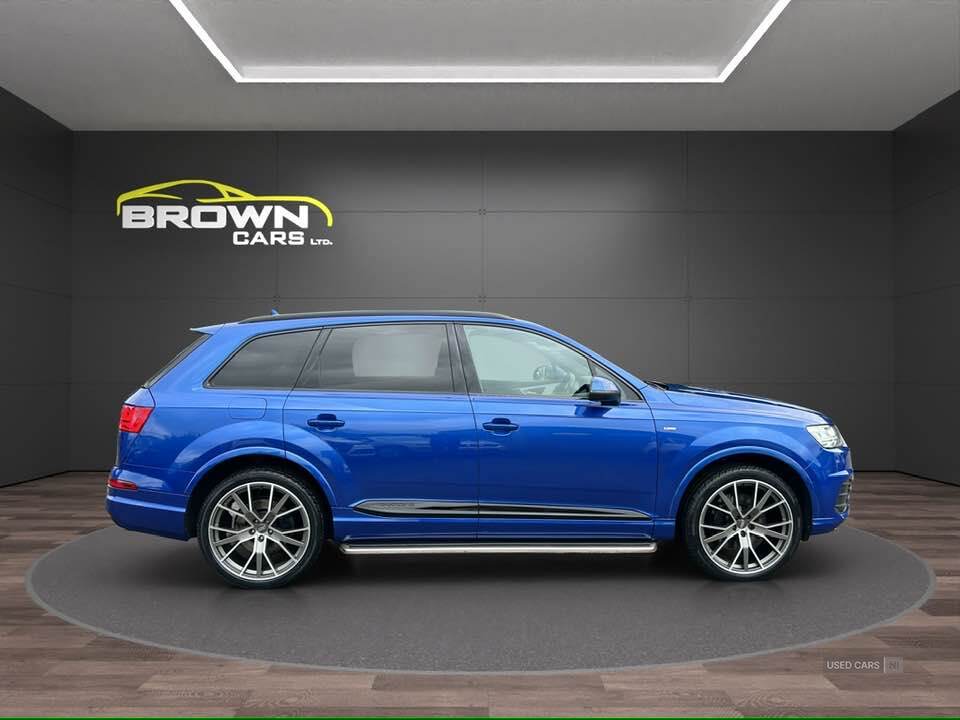 Aug 2016 Audi Q7 3.0 TDI 218 Quattro S Line 5dr Tip Auto