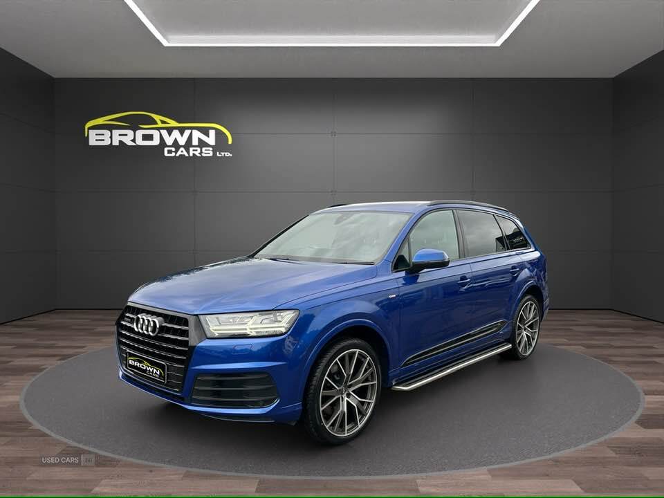 Aug 2016 Audi Q7 3.0 TDI 218 Quattro S Line 5dr Tip Auto