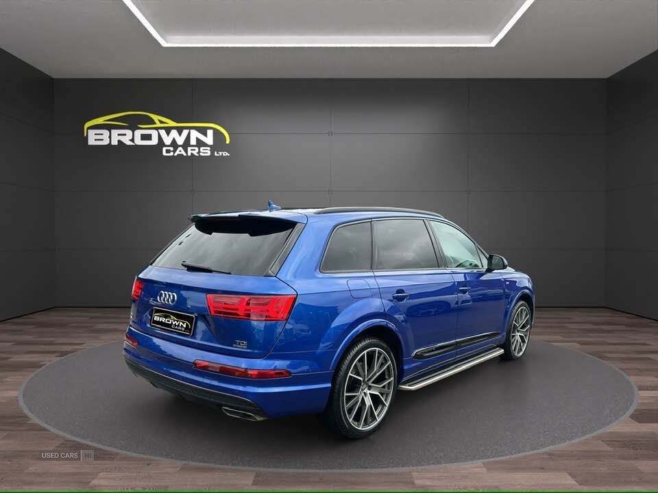 Aug 2016 Audi Q7 3.0 TDI 218 Quattro S Line 5dr Tip Auto