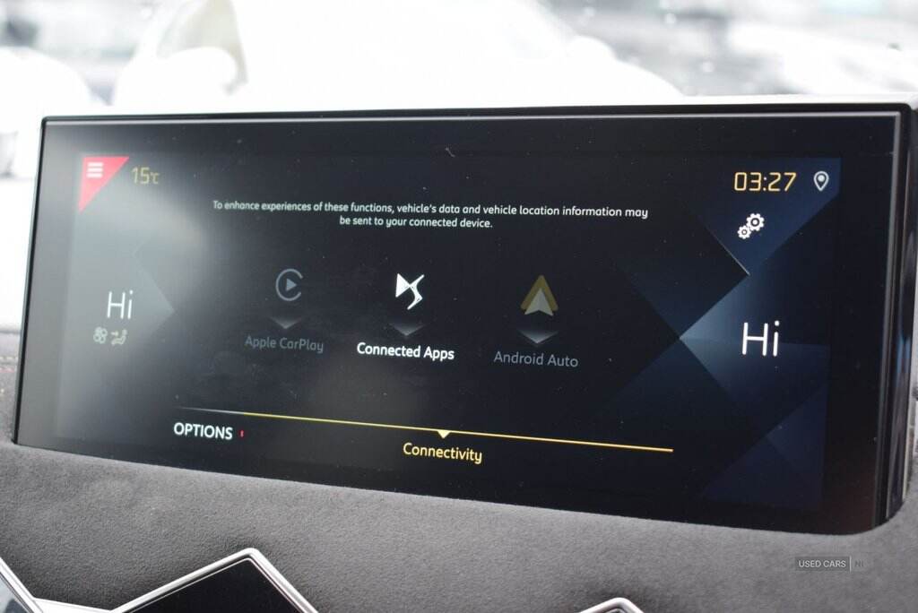  2021 DS AUTOMOBILES DS 3 CROSSBACK 1.2 PureTech Performance Line + Crossback 5dr Petrol EAT8 Euro 6 (s/s) (130 ps) **DIGITAL DASH**
