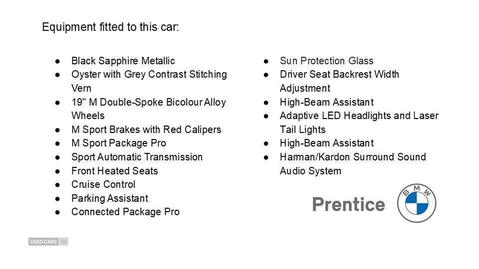 Sep 2024 BMW 4 Series 420i M Sport 2dr Step Auto