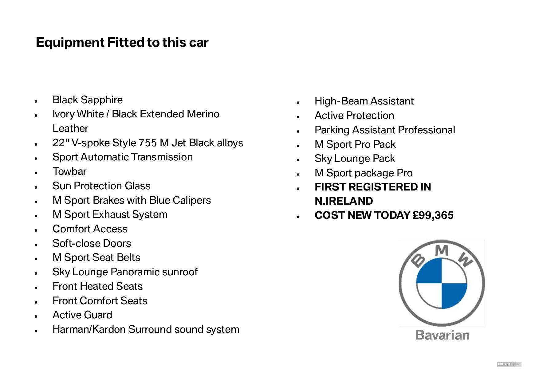 2025 BMW X7 xDrive40d M Sport