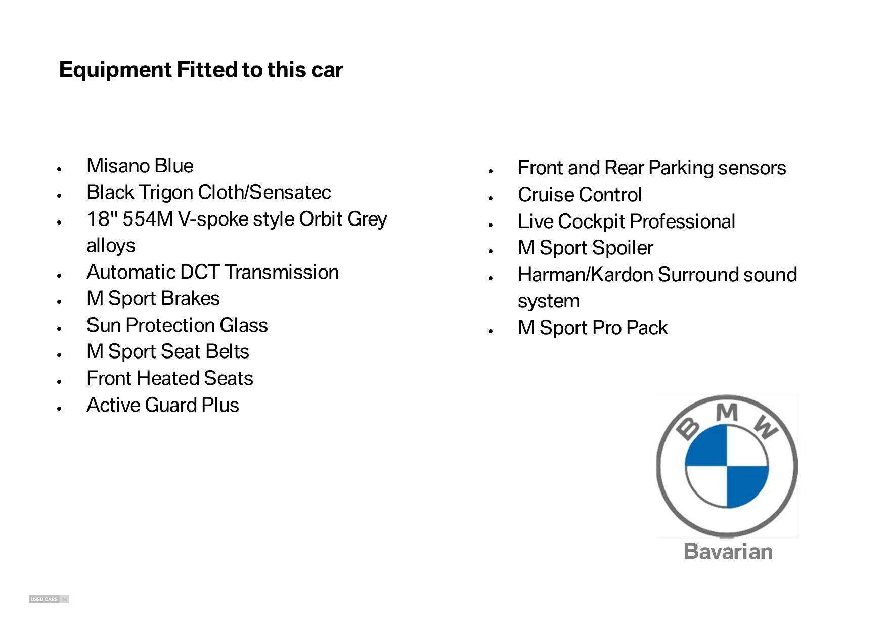 Jul 2024 BMW 1 Series 118i [136] M Sport 5dr Step Auto [LCP]