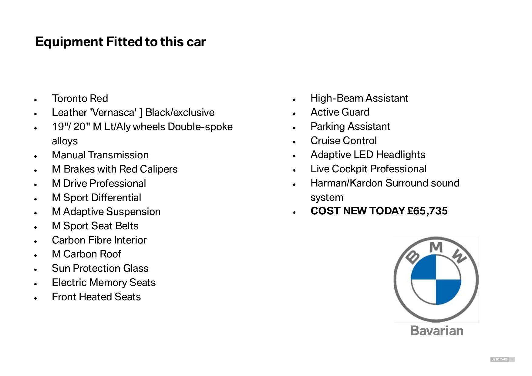 Jun 2024 BMW M2 M2 2dr
