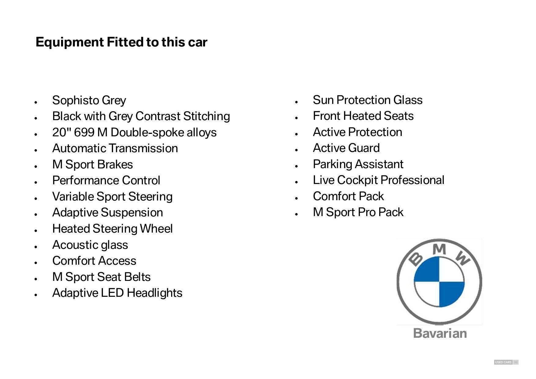 Mar 2020 BMW X3 xDrive20d M Sport 5dr Step Auto