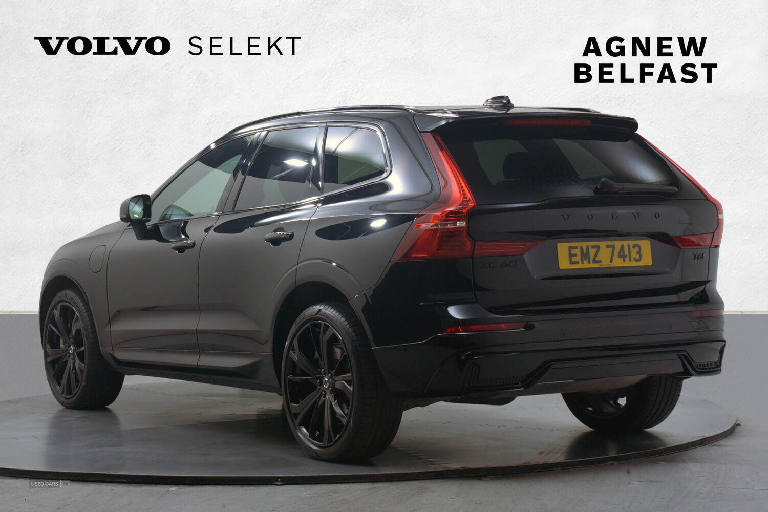 Sep 2024 Volvo XC60 2.0 T6 350 RC PHEV Plus Black Ed 5dr AWD Gtron