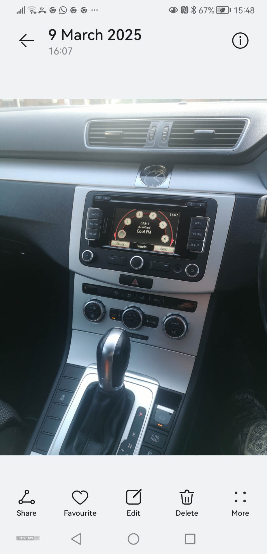 Aug 2014 Volkswagen CC 2.0 TDI BlueMotion Tech 4dr DSG