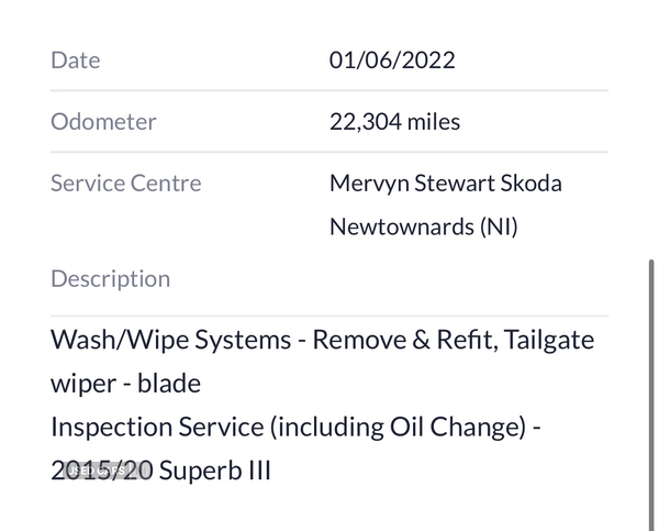 Skoda Superb HATCHBACK in Derry / Londonderry