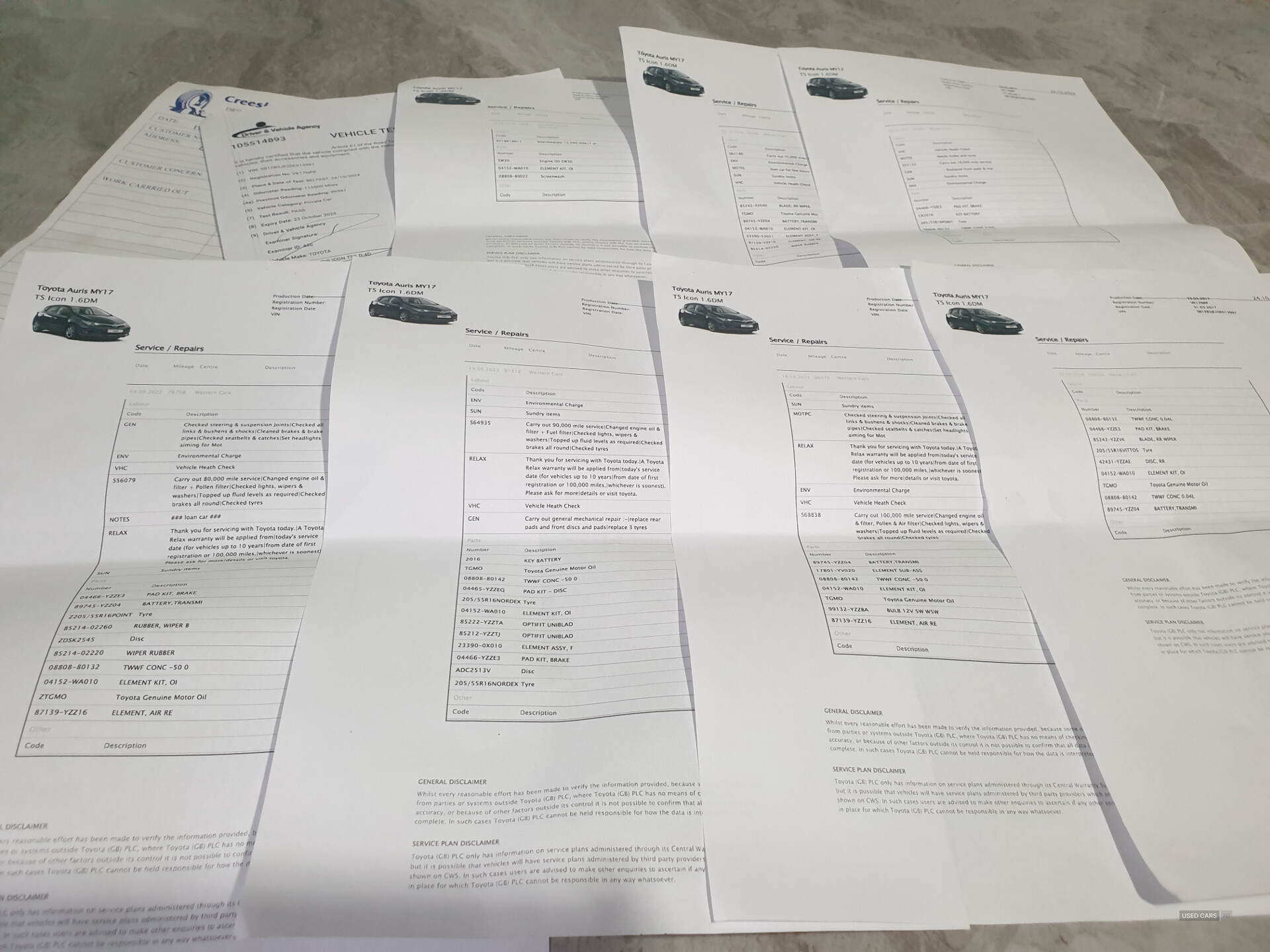 Mar 2017 Toyota Auris 1.6 D-4D Icon TSS 5dr