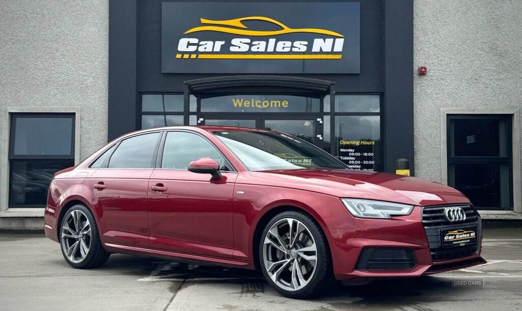 Jan 2018 Audi A4 2.0 TDI Ultra 190 S Line 4dr