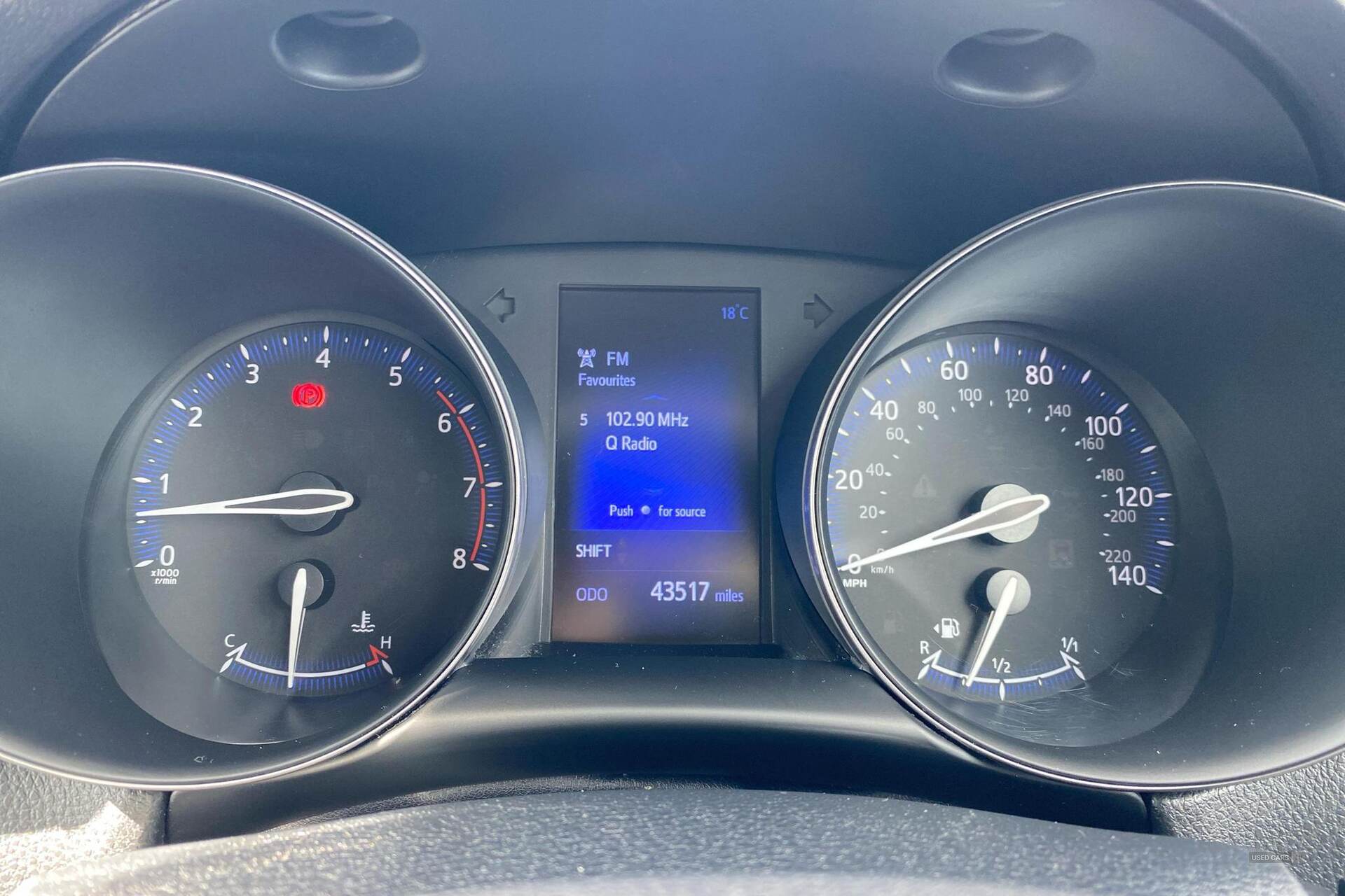 Jun 2017 Toyota C-HR 1.2T Icon 5dr