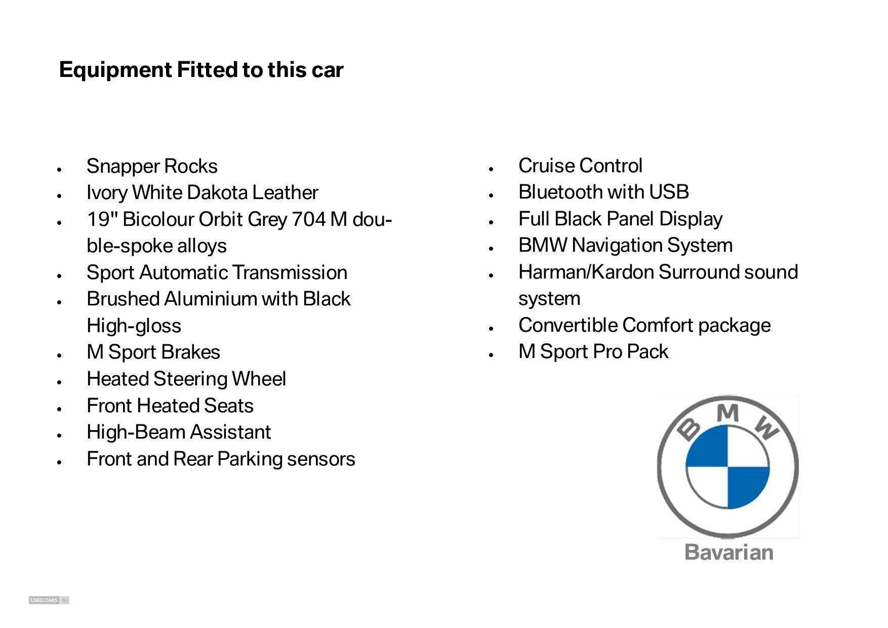 Oct 2017 BMW 4 Series 435d xDrive M Sport 2dr Auto [Professional Media]