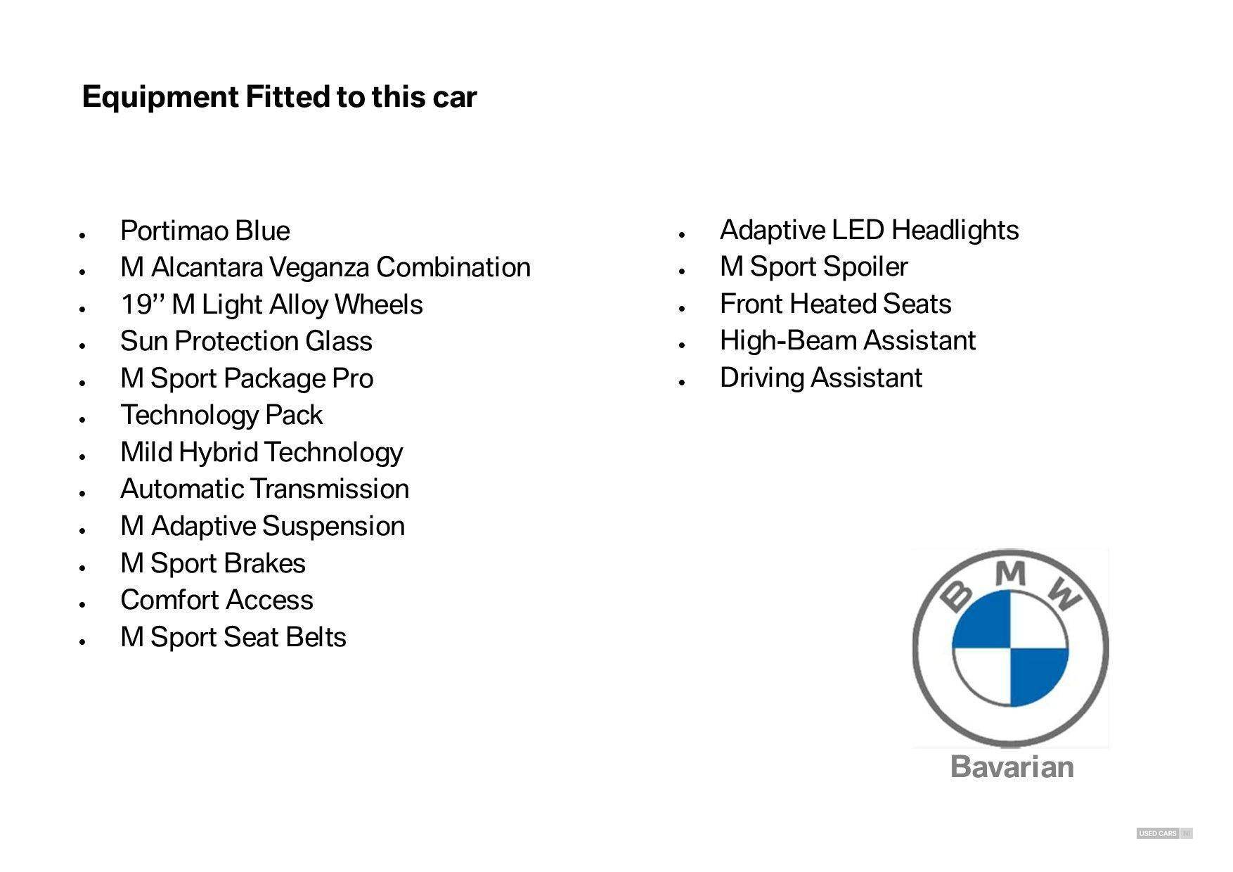 Oct 2024 BMW 1 Series 120 M Sport 5dr Step Auto