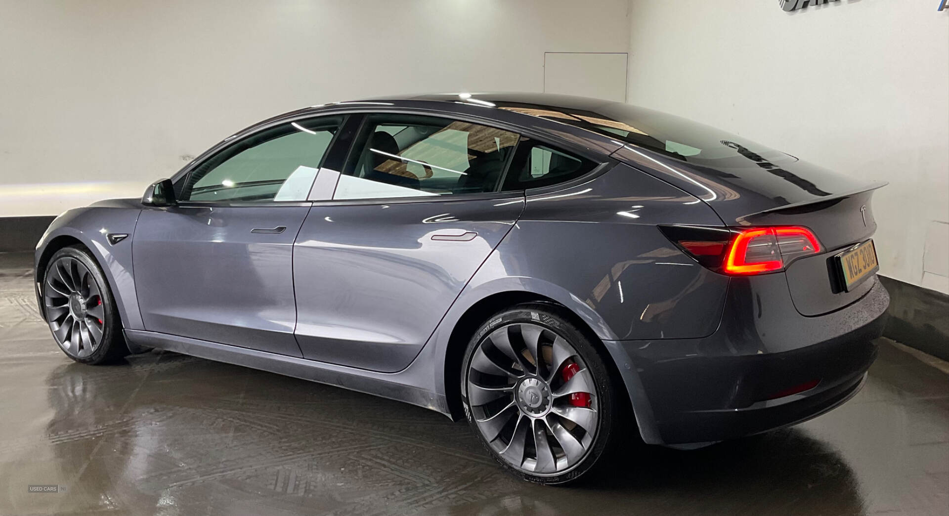 Mar 2022 TESLA Model 3 Performance AWD 4dr [Performance Upgrade] Auto