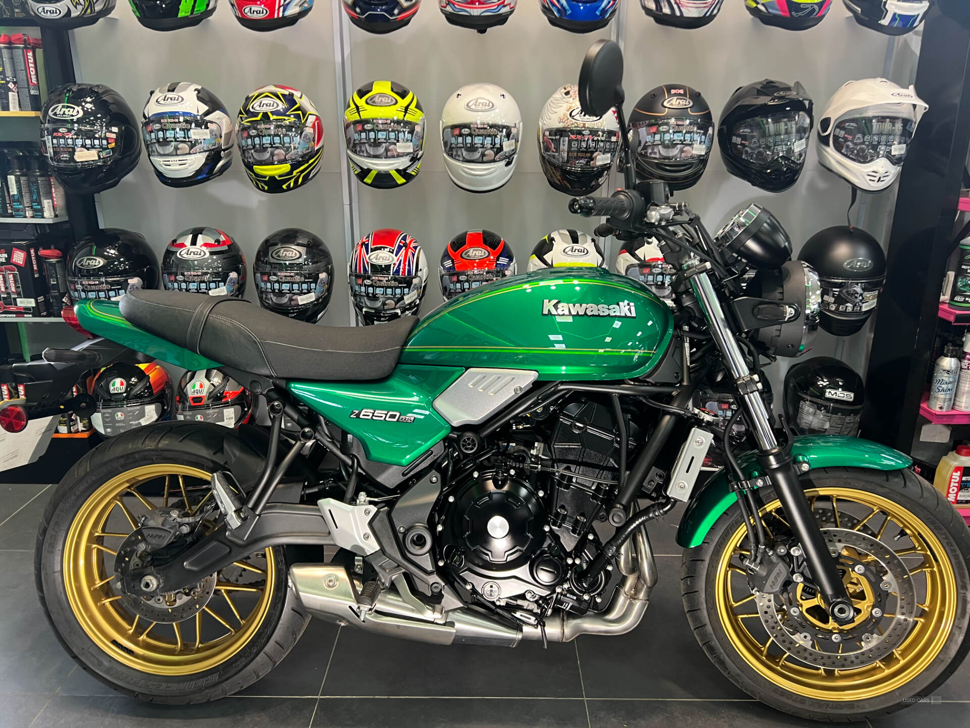 Mar 2022 Kawasaki Z Series 2022 KAWASAKI Z650 RS IN GREEN