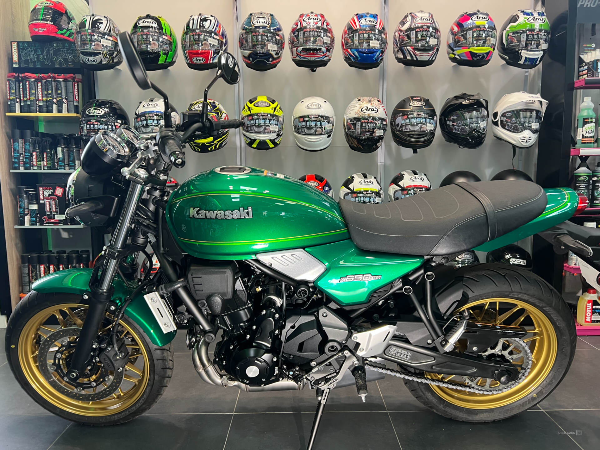 Mar 2022 Kawasaki Z Series 2022 KAWASAKI Z650 RS IN GREEN