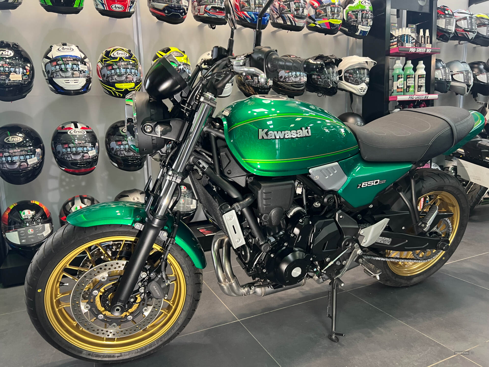 Mar 2022 Kawasaki Z Series 2022 KAWASAKI Z650 RS IN GREEN
