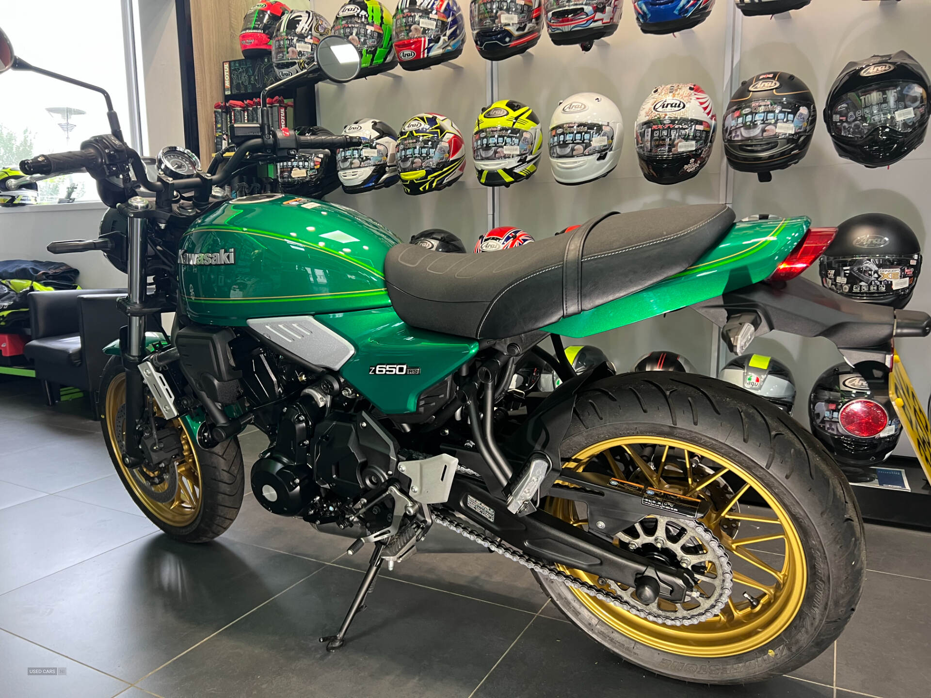 Mar 2022 Kawasaki Z Series 2022 KAWASAKI Z650 RS IN GREEN