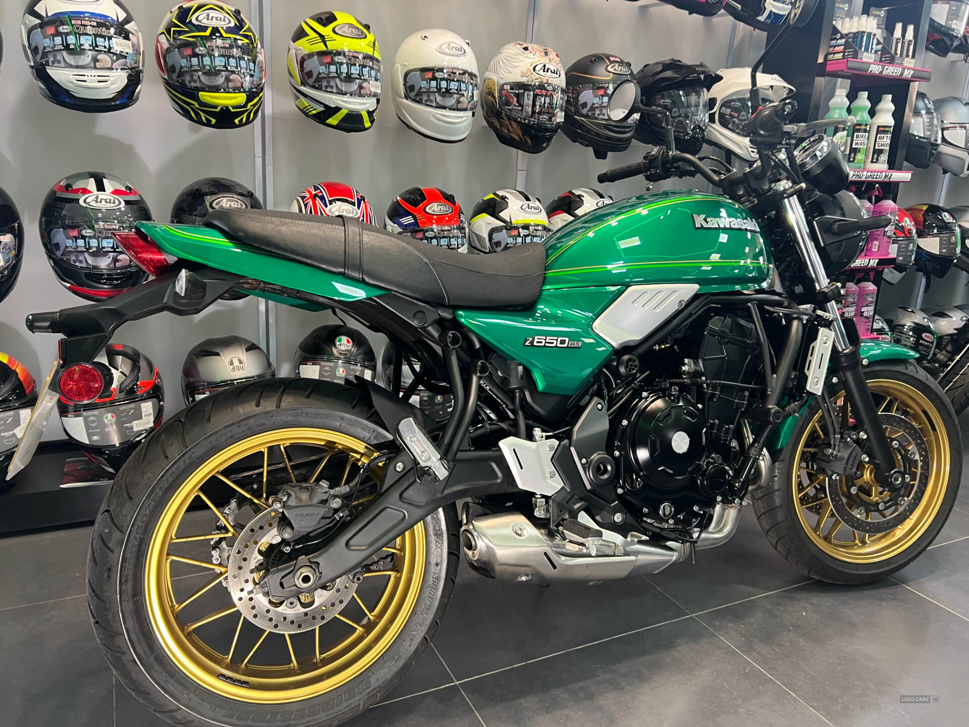 Mar 2022 Kawasaki Z Series 2022 KAWASAKI Z650 RS IN GREEN