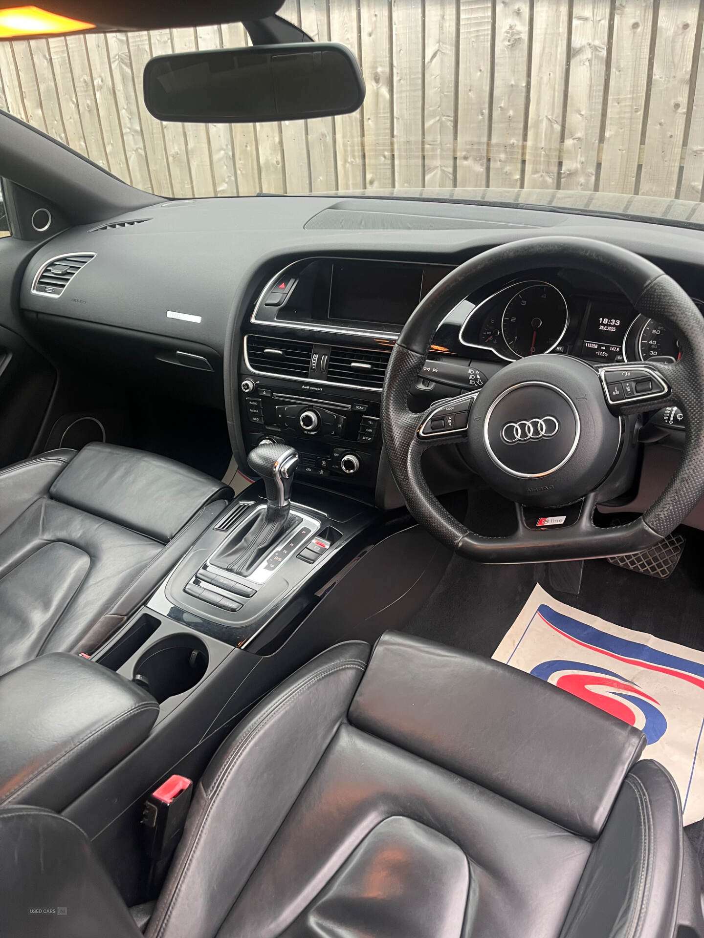 Aug 2012 Audi A5 2.0 TDI 177 Black Edition 2dr Multitronic