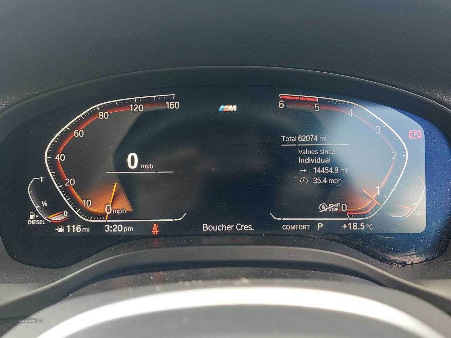 Jan 2020 BMW X4 xDrive20d M Sport 5dr Step Auto