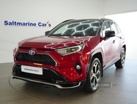 Toyota RAV4 2.5 VVT-h 18.1 kWh Dynamic SUV 5dr Petrol Plug-in Hybrid CVT 4WD Euro 6 (s/s) (306 ps) in Tyrone