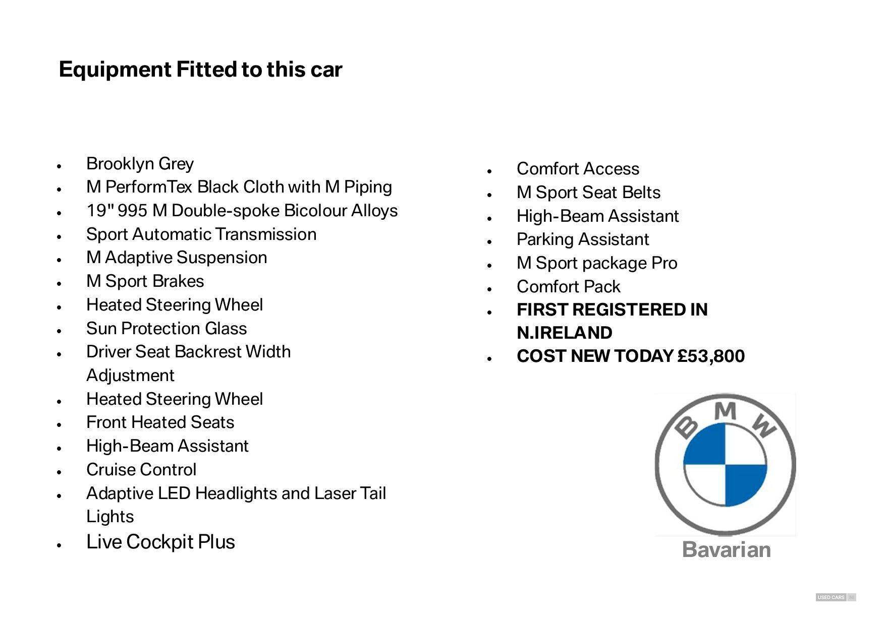 May 2024 BMW 4 Series 420i M Sport 2dr Step Auto