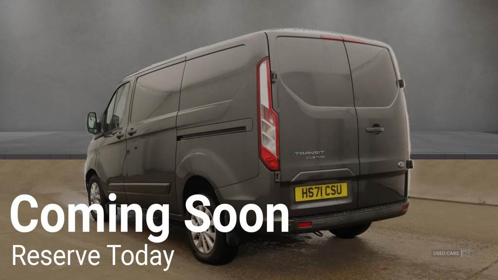 Feb 2022 Ford Transit Custom 2.0 EcoBlue 130ps Low Roof Limited Van
